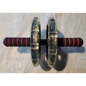 Double Wheel Abdominal Wheel Roller Core Workout